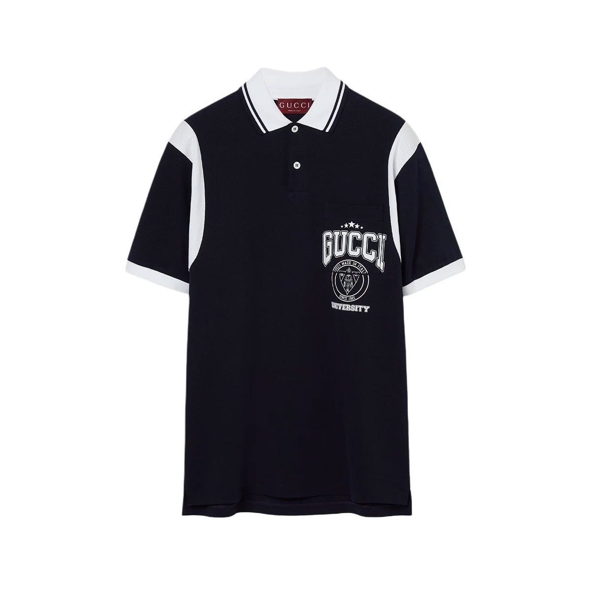 P309 宝蓝色学院风POLO衫