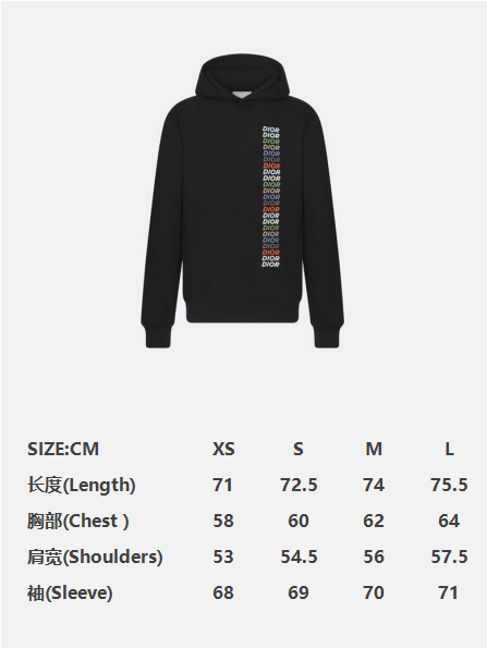 P369 彩色logo帽衫黑色 · image 5