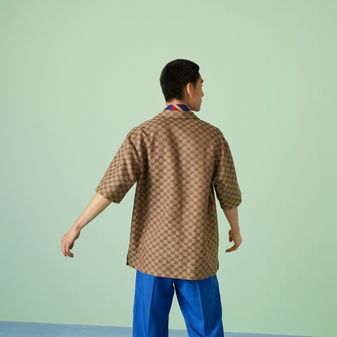 P399  G提花logo衬衫 · image 15