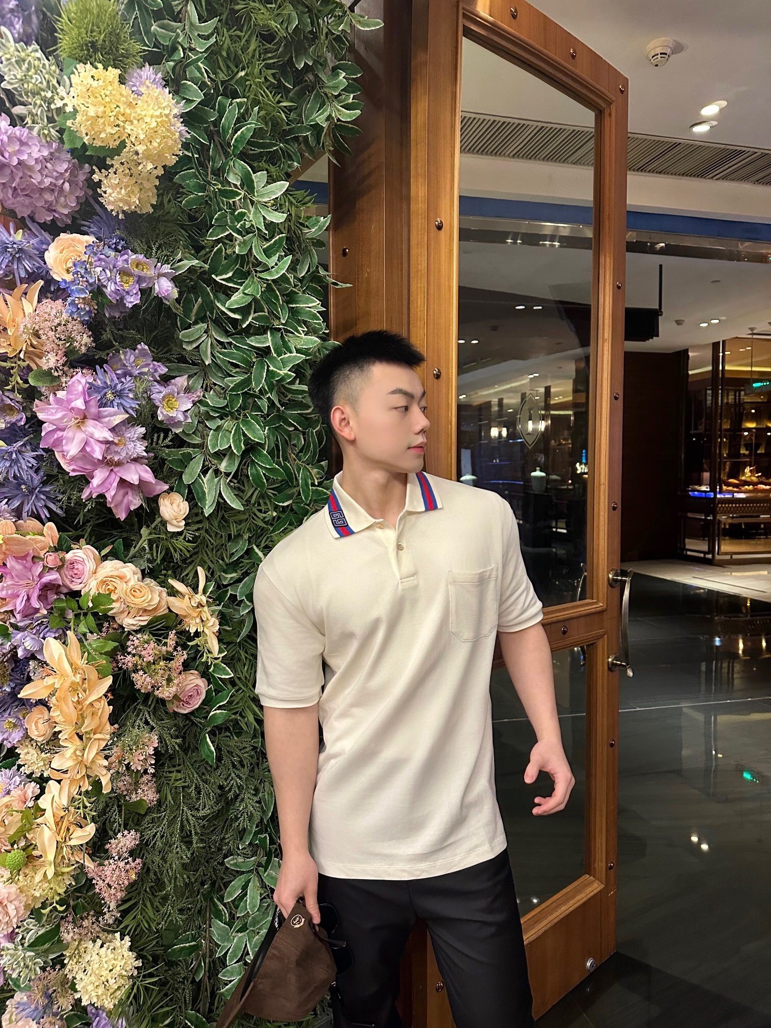 P299 双G贴饰POLO衫 白色 · image 18