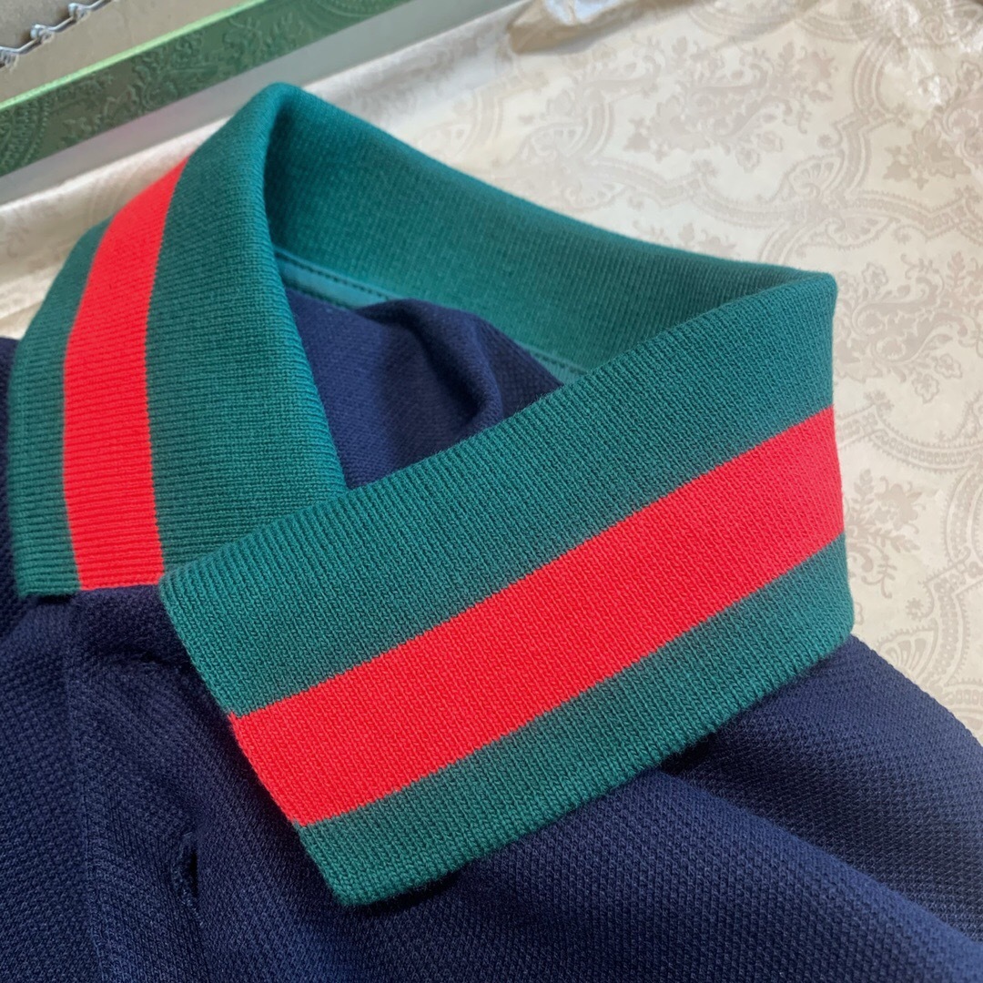 P289 织带衣领Polo深蓝 · image 6