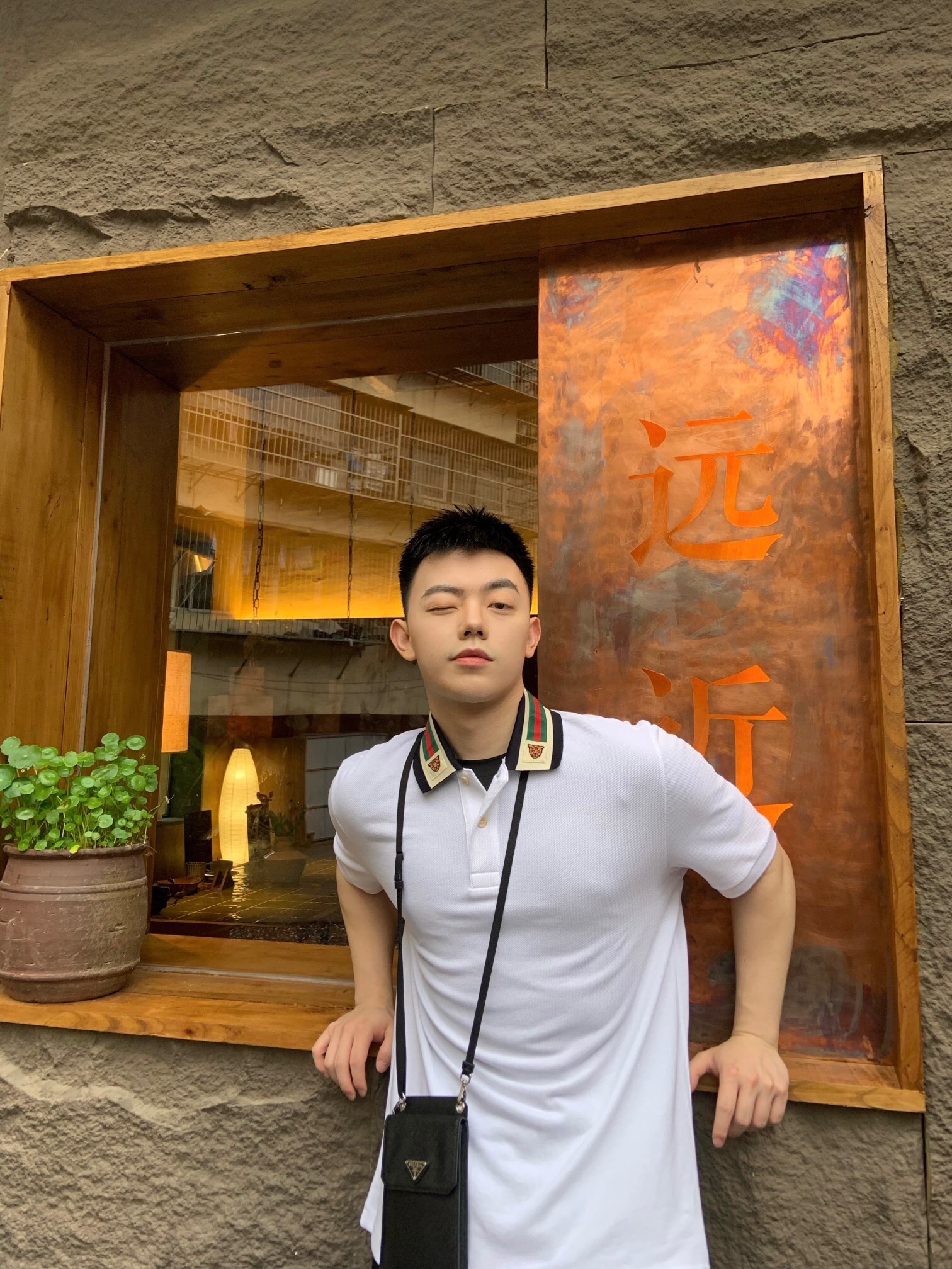 P289 虎头织带POLO衫 白色 · image 20