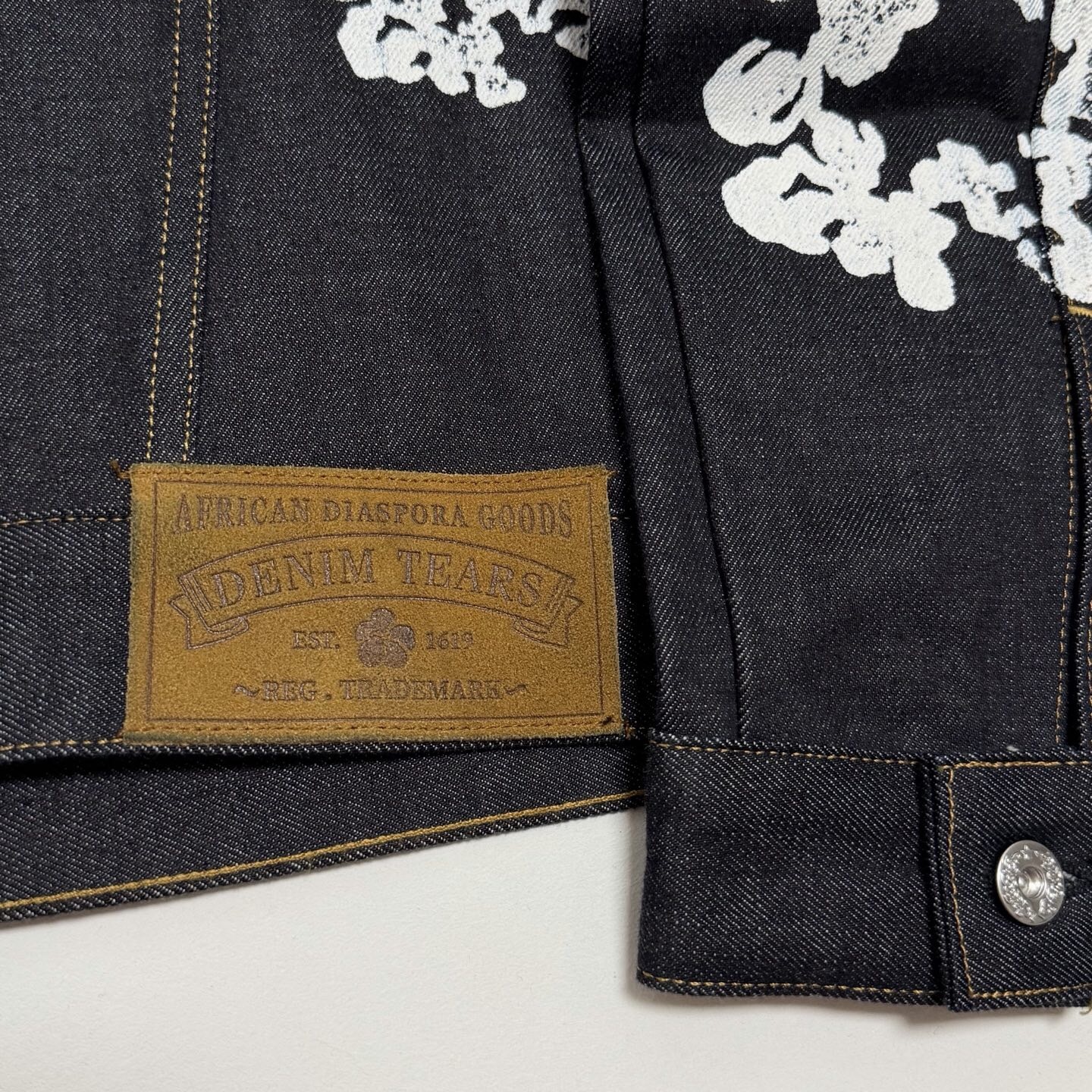 P379 丹宁棉花牛仔夹克黑色 · image 11