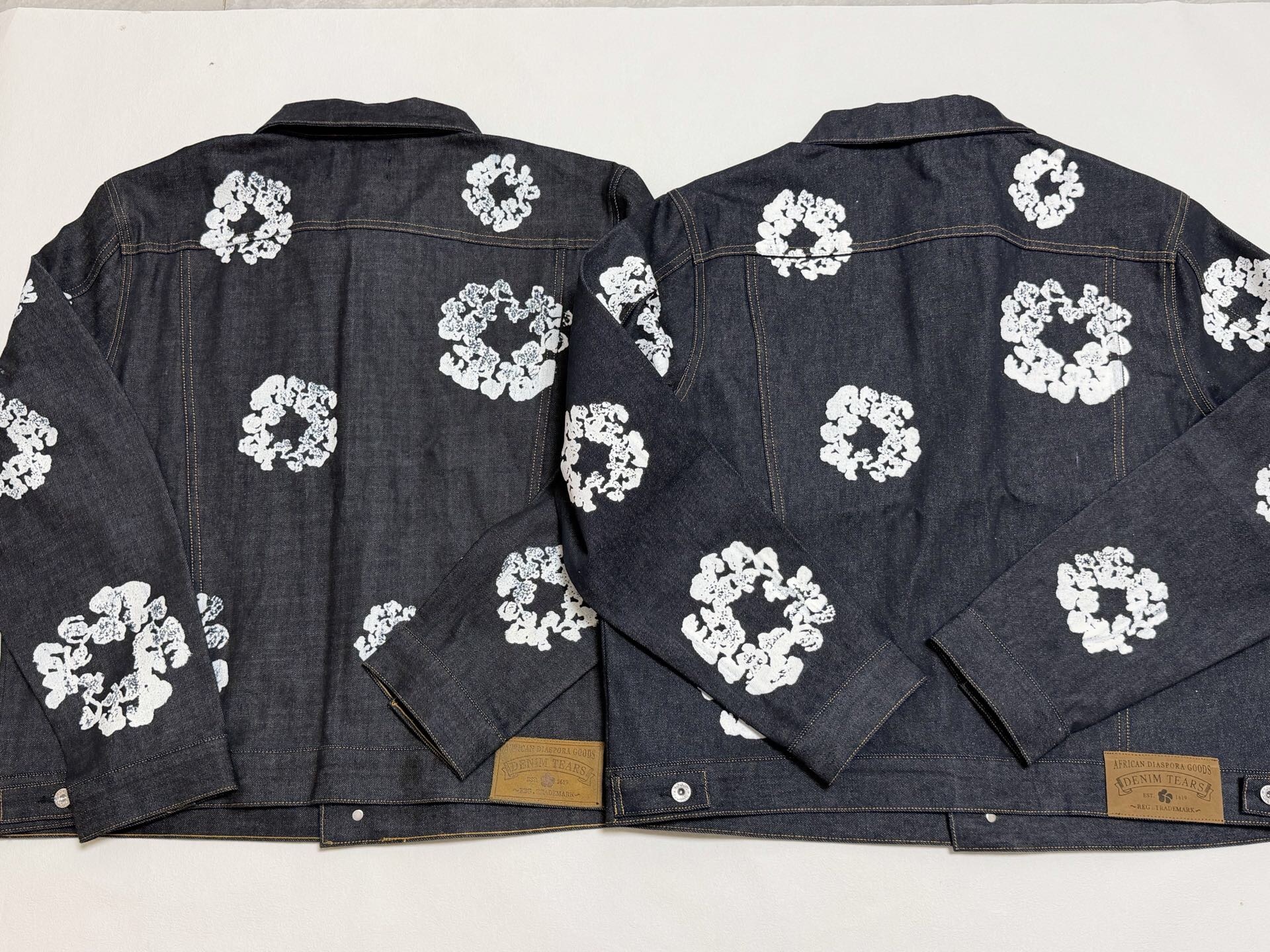 P379 丹宁棉花牛仔夹克黑色 · image 18