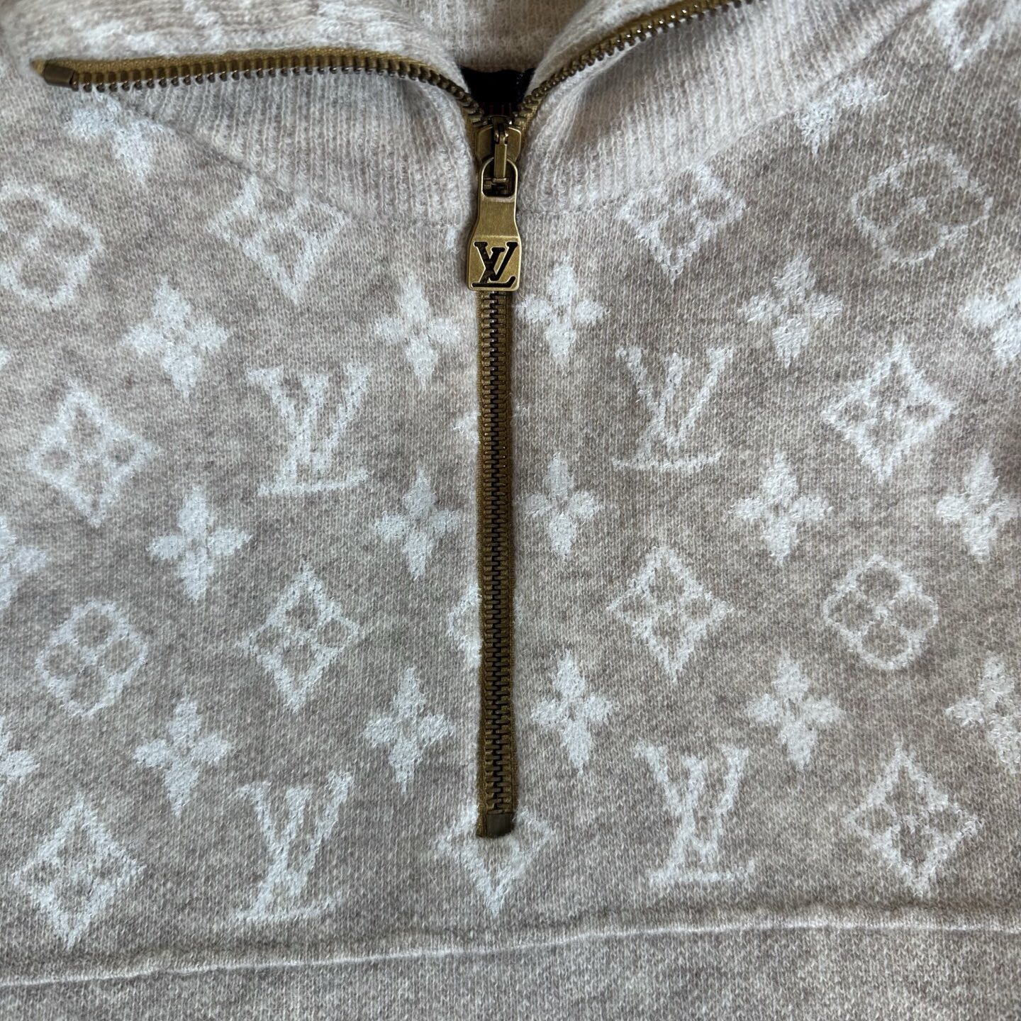 P669 Wool blend half zip sweater · image 7